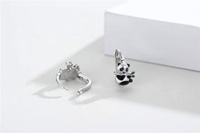 img 2 attached to Sterling Silver Hypoallergenic Earrings for Girls - Sensitive Jewelry