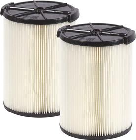 img 4 attached to 🔍 Enhance Cleaning Efficiency with WORKSHOP Wet Dry Vac Filters WS21200F2 - 2-Pack Shop Vacuum Filters for 5-Gallon to 16-Gallon Shop Vacuum Cleaners