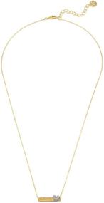 img 1 attached to ❤️ MUSTHAVE All You Need is Love 18K Gold Plated Necklace: Yellow & White, Anchor Chain, 16"-18" Length, Gift Card