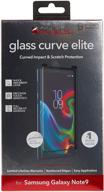 📱 enhanced zagg invisibleshield glass curve elite - premium screen protector for samsung galaxy note 9 (200101855) logo