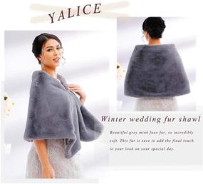 img 2 attached to Yalice Womens Wedding Bridal Bridesmaids Women's Accessories