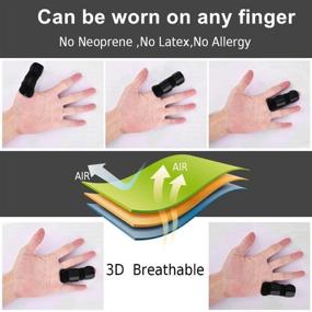 img 3 attached to 🖐️ Corpower Finger Brace: Adjustable Trigger Finger Splint with Built-in Aluminum Support for Pain Relief