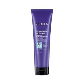 img 4 attached to Revitalize Blonde Hair with Redken Color Extend Blondage Color Depositing Mask, 8.5 fl. oz.