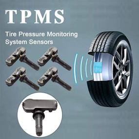 img 3 attached to 🚗 Программируемый датчик контроля давления в шинах оригинального оборудования для Buick, Cadillac, GMC и Pontiac (2006-2015) - 315 МГц