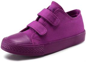 img 4 attached to Kid's High-Top Casual Strap Canvas Sneaker (Toddler/Little Kid/Big Kid) - Boy's Girl's