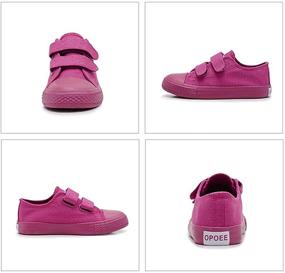img 2 attached to Kid's High-Top Casual Strap Canvas Sneaker (Toddler/Little Kid/Big Kid) - Boy's Girl's