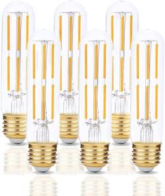 img 4 attached to 💡 Industrial Pendant Lighting: Dimmable Tubular Edison Equivalent for Electrical Components