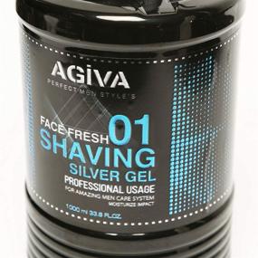 img 2 attached to Agiva Shaving Silver Black 34Oz