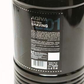 img 1 attached to Agiva Shaving Silver Black 34Oz