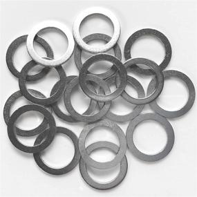 img 3 attached to Pack of 20 Prime Ave Oil Drain Plug Washer Gaskets for Mazda Part# 9956-41-400 - Compatible and Sealed