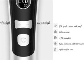 img 2 attached to 🧺 Electric Sweater Shaver: USB Rechargeable Lint Remover with 2 Blade for Fabric Clothes, Sweaters, and Fabrics - Efficient Lint Brush and Defuzzer