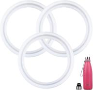 3-pack bpa-free silicone sealing rings gaskets for 17 oz vacuum insulated water bottle by koodee логотип