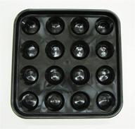 🎱 iszy billiards 16-ball tray for standard pool balls (2 1/4-inch, black) логотип