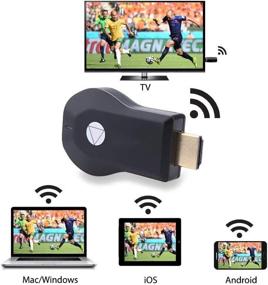 img 3 attached to 📶 Ultimate Wireless Display Dongle: 1080P Streaming Adapter for Phone, PC, iOS, Android, Windows, MAC OSX - WiFi Portable, HDMI, Smart Cast, Mirroring to TV