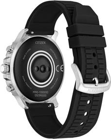 img 2 attached to 👉 Citizen CZ Smart Stainless Steel Smartwatch with Touchscreen, Heart Rate Monitor, GPS, Speaker, Bluetooth, Notifications, iPhone and Android Compatibility, Powered by Google Wear OS