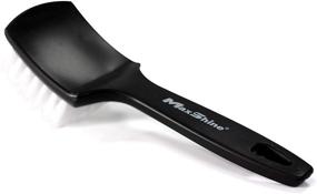 img 3 attached to 🧹 Maxshine All Purpose Long Handled Stiff Bristle Brush: Optimal for Tire & Carpet, Ideal for Home/Office Cleaning