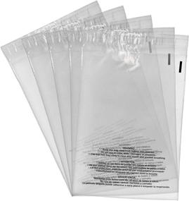 img 1 attached to 📦 Suffocation Warning Transparent Packaging & Shipping Supplies: Shop4Mailers Poly & Plastic Bags