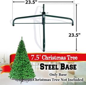 img 1 attached to Steel Metal Stand 7 5Ft Christmas