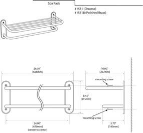 img 1 attached to Gatco 1531 Единичная отделка хром