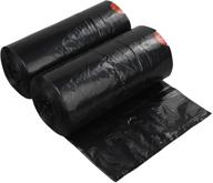 🗑️ teyyvn 8-gallon kitchen drawstring trash bag, 220-count kitchen garbage bags in black logo