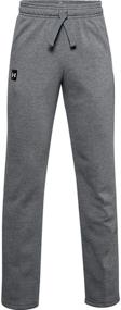 img 4 attached to Stay Warm and Stylish with Under 🔥 Armour Rival Fleece Pants: Perfect for Boys' Clothing