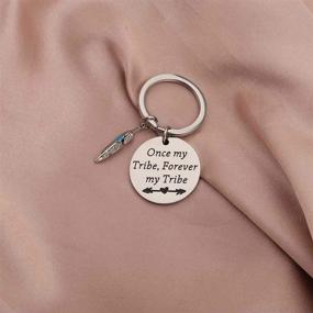 img 1 attached to ENSIANTH Forever Keychain Wedding Bridesmaid