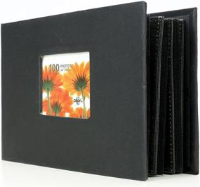 img 2 attached to Альбом для фотографий Kiera Grace Black - вмещает 100 фотографий формата 10x15 см