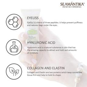 img 1 attached to 👁️ Puffy Eyes Treatment: Achieve Instant Results with SEAMANTIKA's Hydrating Eye Cream – Naturally Eliminate Wrinkles, Puffiness, Dark Circles, and Bags in Minutes – Enriched with Green Tea Extract and Dead Sea Minerals – .8 oz