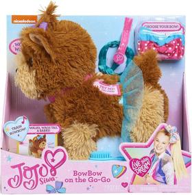 img 1 attached to Moving and Singing JoJo Siwa Bowbow Plush Toy