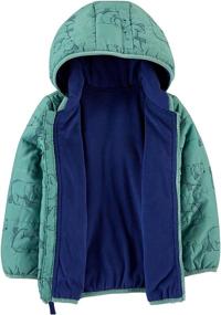 img 3 attached to 🧥 Carter's Toddler Puffer Jackets & Coats: Simple and Joyful Boy's Clothing