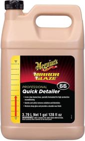 img 4 attached to 🚗 Enhance Your Vehicle's Shine with Meguiar’s M6601 Mirror Glaze Quick Detailer - 1 Gallon