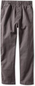img 2 attached to 👖 Wes & Willy Boy's Twill Flat Front Pant: Stylish Comfort for Boys