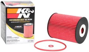 img 4 attached to K&amp;N Premium Oil Filter: Engine Protection for AUDI, PORSCHE, VOLKSWAGEN, FORD (See Description for Compatible Vehicle Models), HP-7005