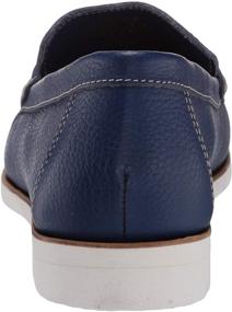 img 2 attached to 👞 Lightweight Leather Men's Loafers & Slip-Ons by Driver Club USA