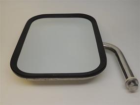 img 3 attached to 🚚 Truck-Lite 97662 Rectangular Stainless Steel Mirror, Medium Duty Truck, 7-1/2''x10-1/2'', 5'' Elbow