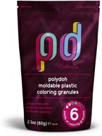 moldable coloring granules compatible plastics logo