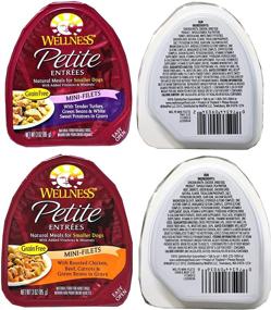 img 3 attached to 🐶 Wellness Petite Entrees Grain-Free Wet Dog Food Variety Pack - 8 Flavors - 3 oz Each (8 Total Entrees)