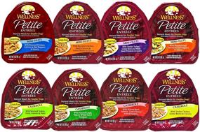 img 4 attached to 🐶 Wellness Petite Entrees Grain-Free Wet Dog Food Variety Pack - 8 Flavors - 3 oz Each (8 Total Entrees)