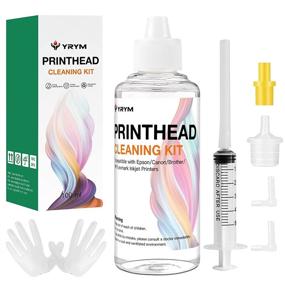 img 4 attached to 🖨️ YRYM Inkjet Printer Cleaning Kit - Printhead Cleaner for Brother, HP, Canon & Lexmark Printers, Officejet Canon PIXMA TS6320 TR8520 TS9020 TS9120 100 MX922 - 100ml / 3.4oz