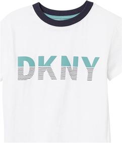 img 3 attached to 👕 Мальчикам Одежда DKNY Серый Меланж - Доступно и Стильно