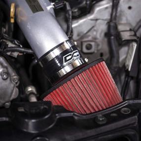 img 1 attached to 🏎️ Enhance Performance with DC Sports SRI4201 Short Ram Intake System for Nissan 350Z