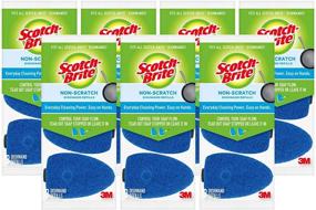 img 4 attached to Scotch-Brite Non-Scratch Dishwand Refills, Compatible with 🧽 All Scotch-Brite Dishwands, Pack of 7 (21 Refills)