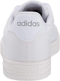 img 2 attached to 👟 Adidas Boys Daily Sneaker: Sleek White Men's Shoes for Everyday Wear