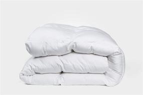 img 4 attached to 🌡️ Molecule King Comforter: Achieve Optimal Temperature, Moisture Regulation, and Premium Comfort