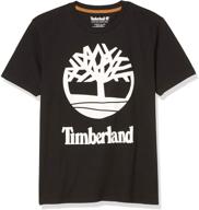 timberland short sleeve t shirt medium boys' clothing in tops, tees & shirts logo