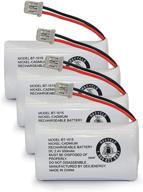 geilienergy bt-1015 bt1015 battery: uniden bt1007 compatible, bbty series replacement for cordless phone - 4-pack logo
