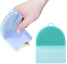 img 4 attached to Silicone Scraper Scrubber Multi Purpose Housecleaning