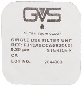 img 1 attached to GVS FJ13ASCCA002DL01 Syringe Diameter Cellulose