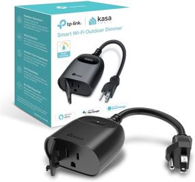 img 4 attached to 🔌 Kasa Outdoor Smart Dimmer Plug - IP64 Plug-in Dimmer for Outdoor String Lights - Alexa, Google Assistant & SmartThings Compatible - Long Wi-Fi Range - 2.4Ghz - No Hub Required - ETL Certified (KP405)