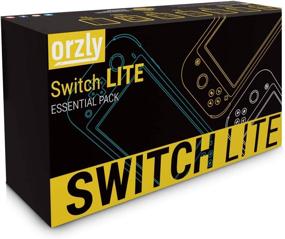 img 3 attached to Complete Orzly Switch Lite Accessories Bundle: Case, Screen Protector, USB Cable, Games Holder & More!